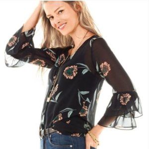 CAbi La Di Da Blouse #5206 Large EUC